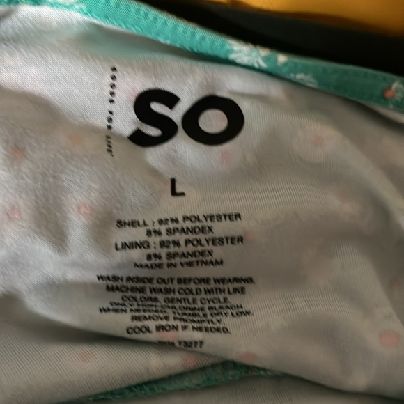 NWOT thick strap bright floral midi dress. Size large - Picture 5 of 5